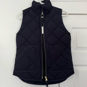 J crew blue vest. Tags are still on.